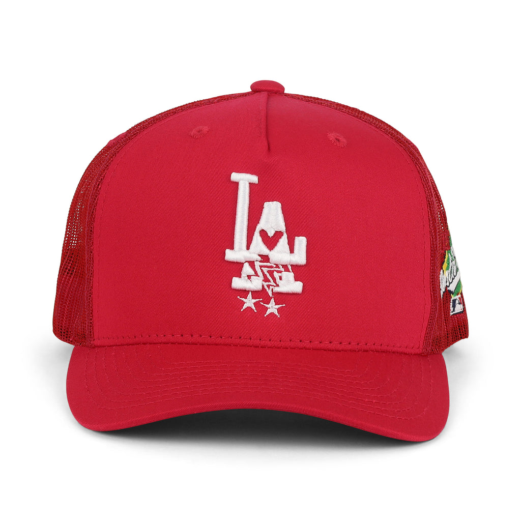 LA World Series Trucker Hat - Red – Dead Fresh Crew