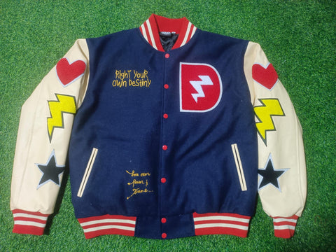 Letterman Jacket (New NAVY)